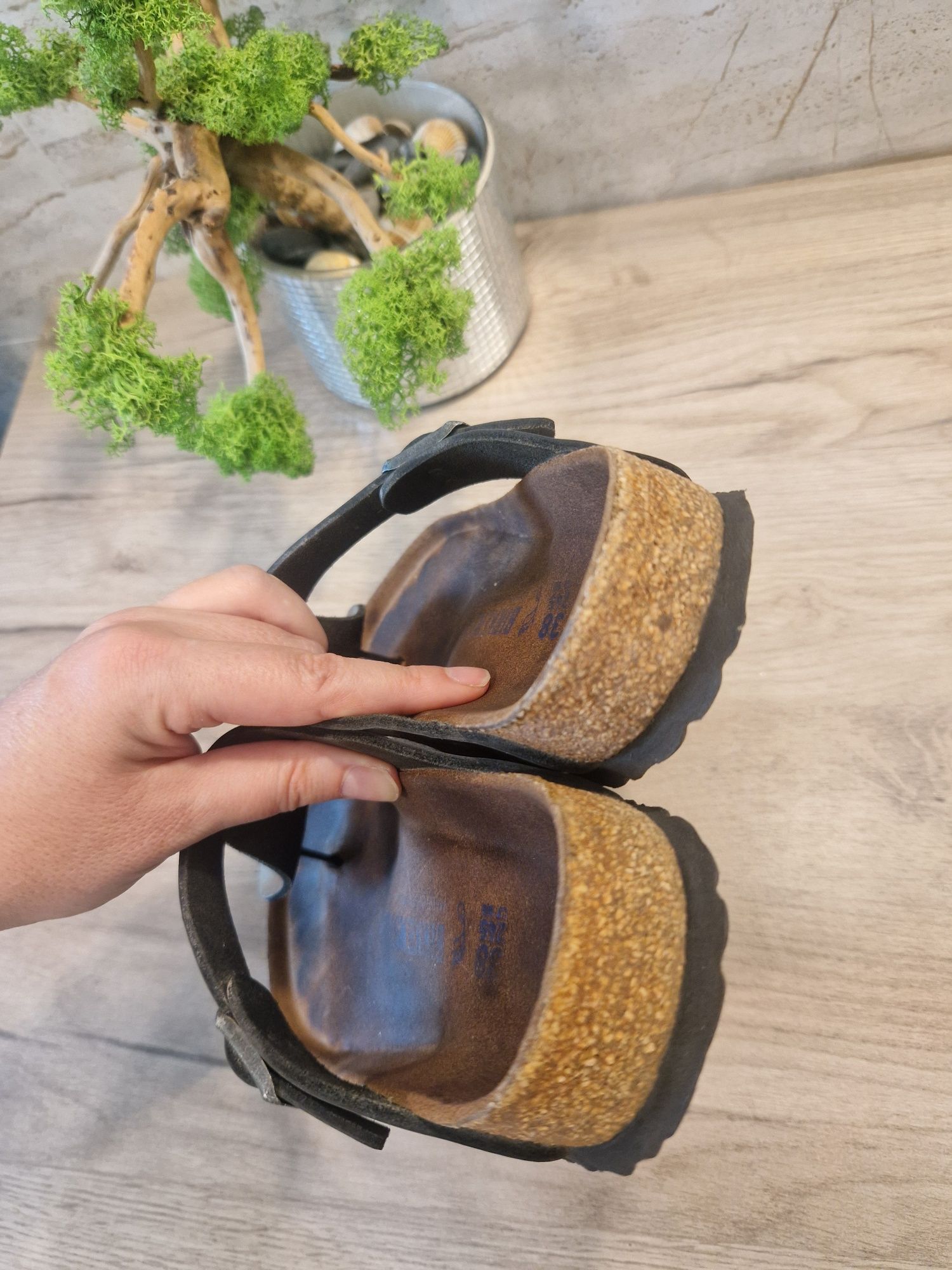 Birkenstock Gizeh r. 38, 24,5 cm soft regular