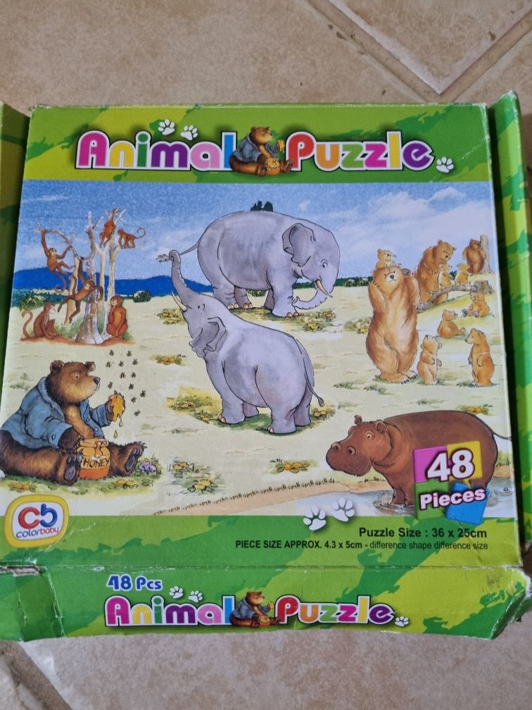 Diversos jogos/puzzles infantis