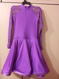 Продам бейсік-сукня для бальних танців на зріст 130-140