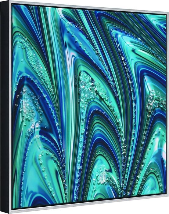 Arte De Crystallus – Empire Art Direct – obraz z żywicą i kryształami