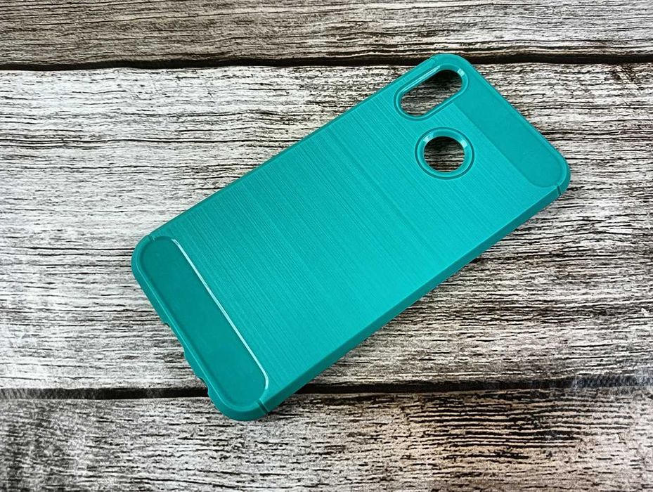 Etui Carbon do Huawei P20 Lite + Szkło Hartowane na ekran