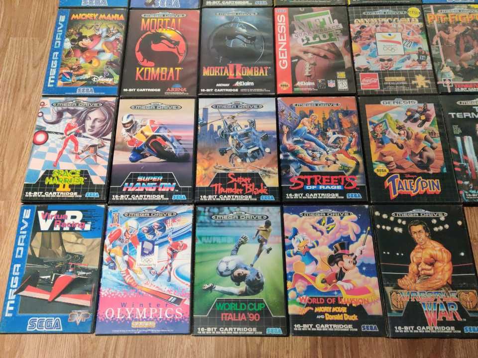 Jogos Sega Mega Drive Aladdin Lemmings Corporation