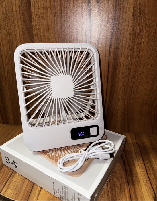 Новый Usb вентилятор портативный 2000mah с аккумулятором