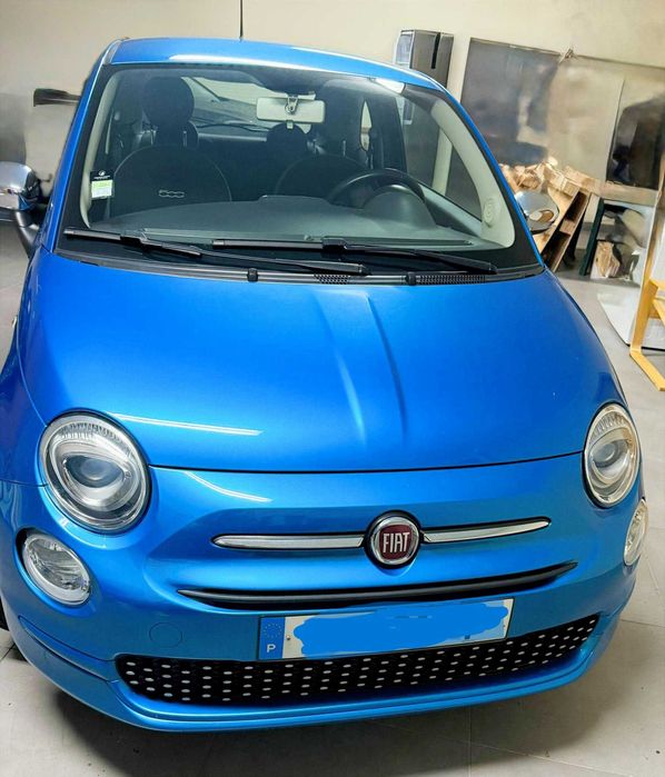 Fiat 500 1.2 Mirror | 2017 | Azul | 78.000 km