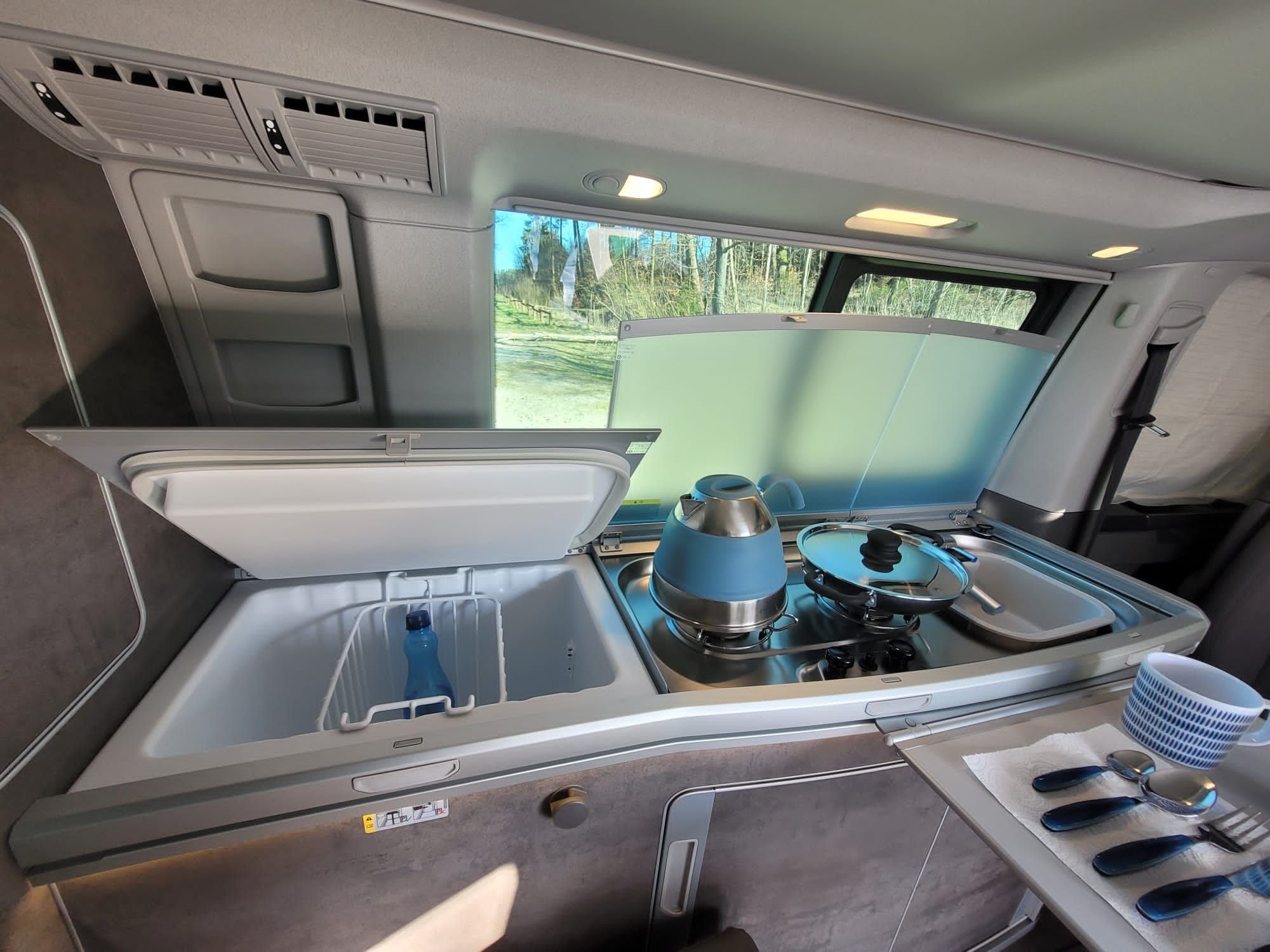 Wypożyczalnia kamperów - 4 osobowy -  VW California #Lębork #pomorskie