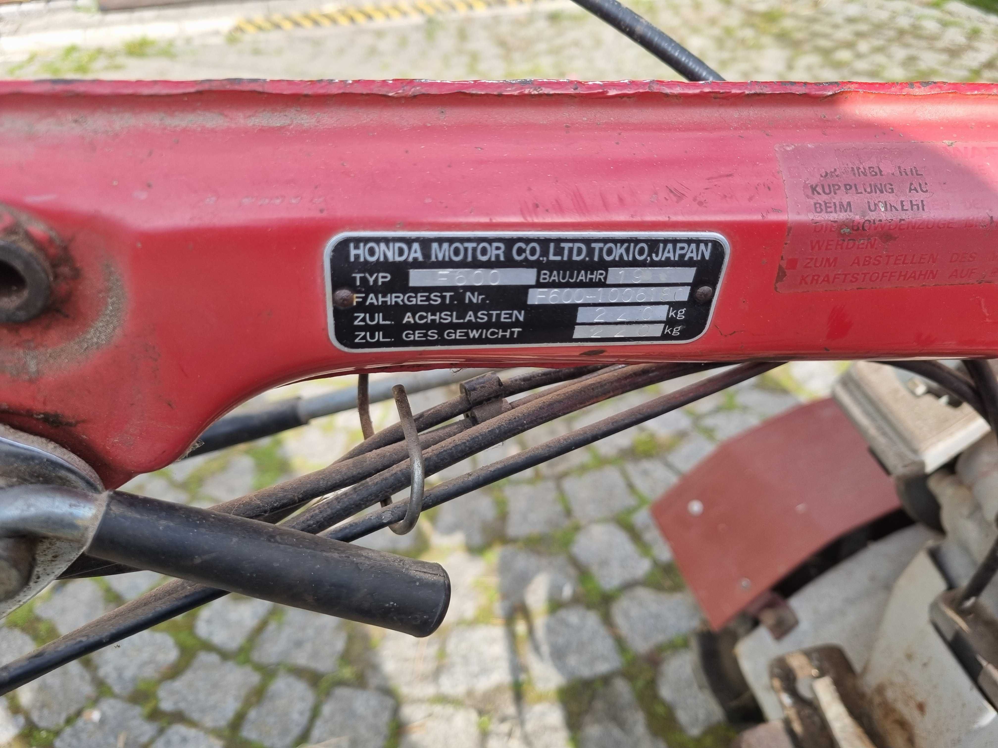glebogryzarka HONDA F600