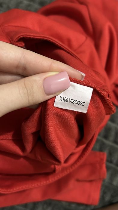 Красное женское платье на змейке/ жіноча сукня червона на змійці