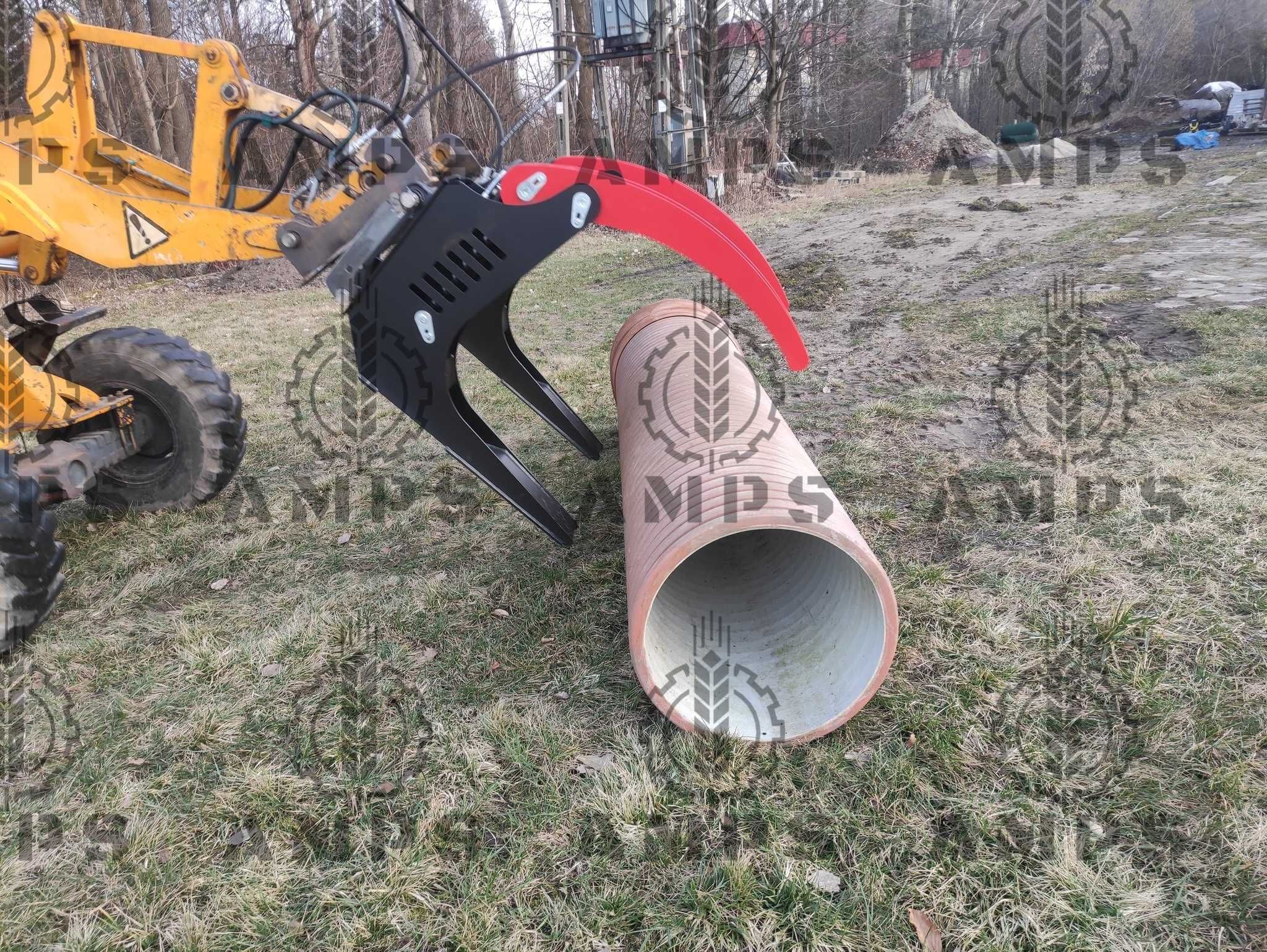 Chwytak do drewna, kłód, bali WEIDEMANN, JCB, DIECI