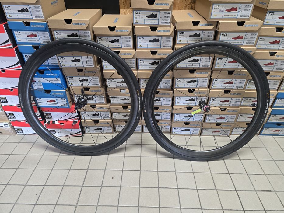 Par de rodas de carbono vision meteon