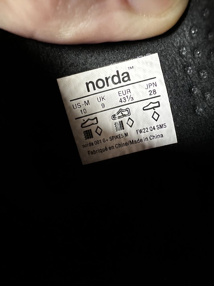 Norda 001 G+ Spike Grey Orange