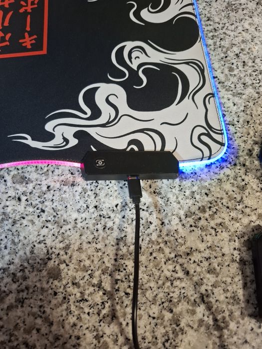 Tapete de rato para mesa gaming