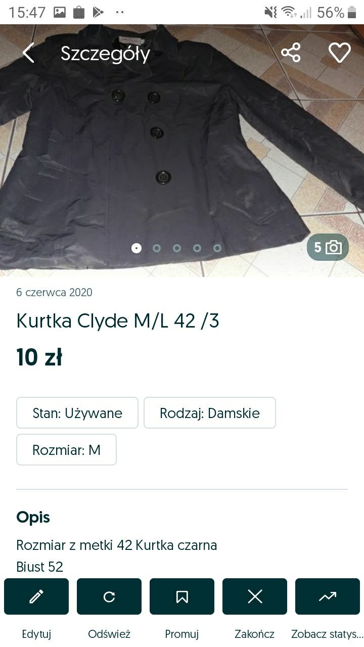 Kurtki rozm M/ L