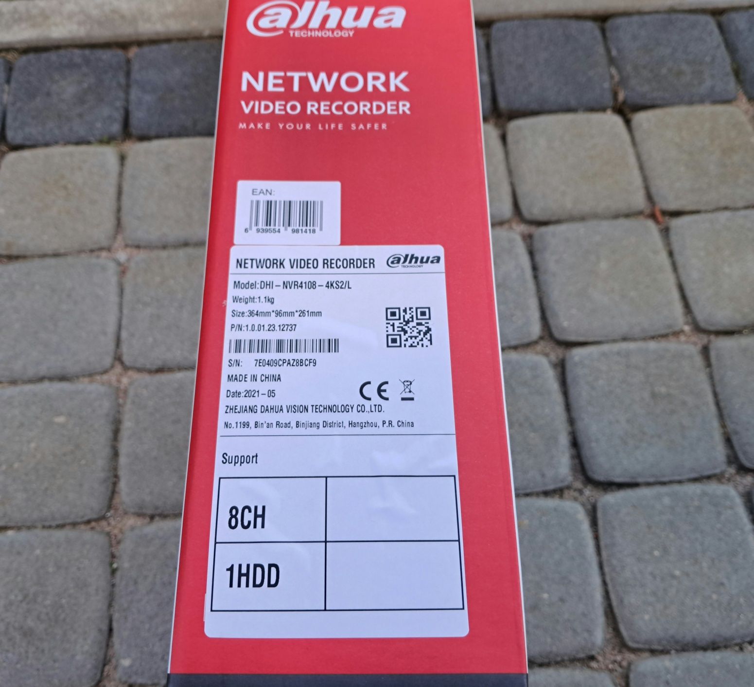 Rejestrator Dahua 8Mpx 8 kamer