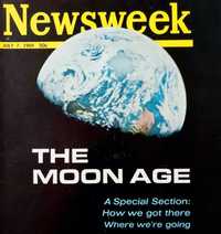 3 revistas The Moon / Newsweek