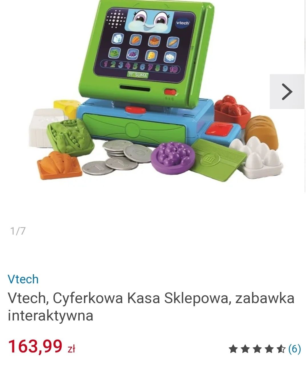 Kasa Vtech interaktywna