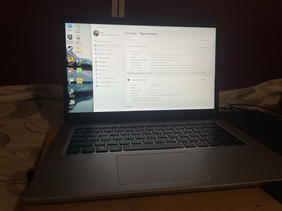 Продам Ноутбук Acer Aspire 5 A514-54-501Z