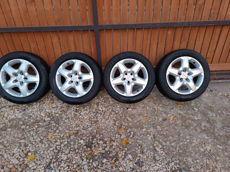Felgi Koła strukturalne Opel 5x110 Opony zimowe 205/55 r16