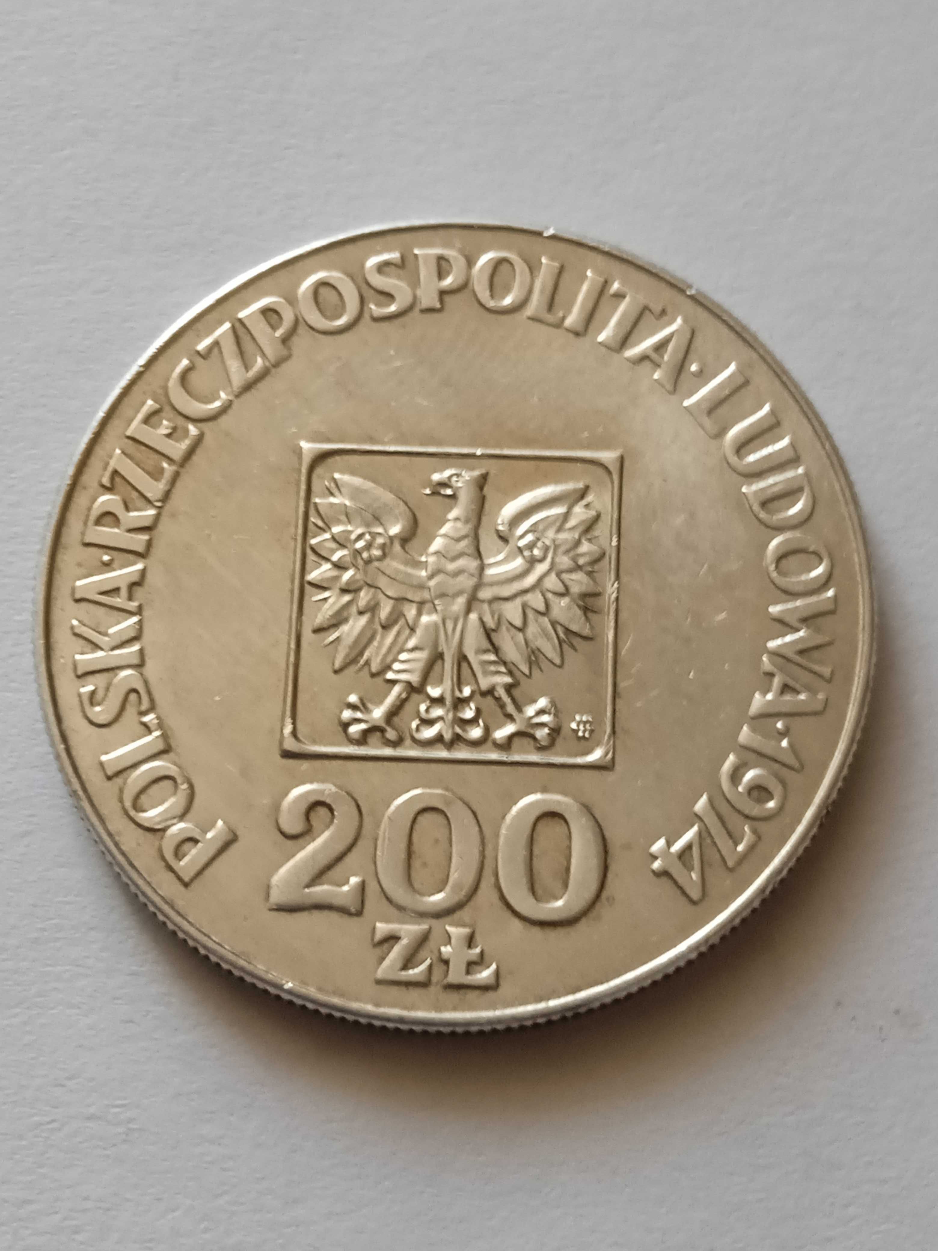Срібна монета Польщі 1974 року
