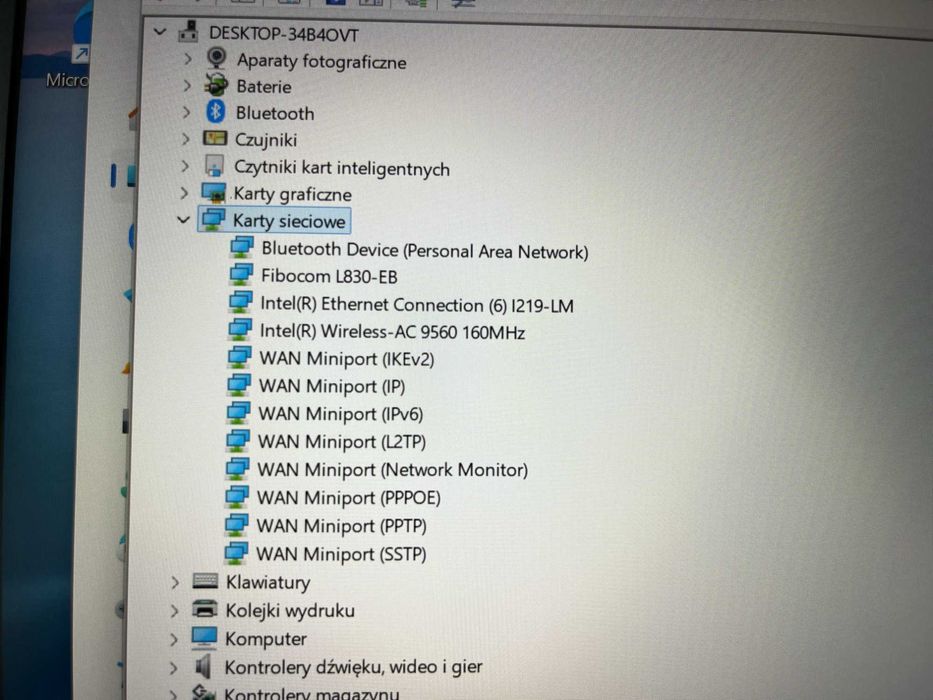 Lenovo THINKPAD T490 i7-8665U 32GB 512GB SSD FULL HD MX250 W11P LTE Fv