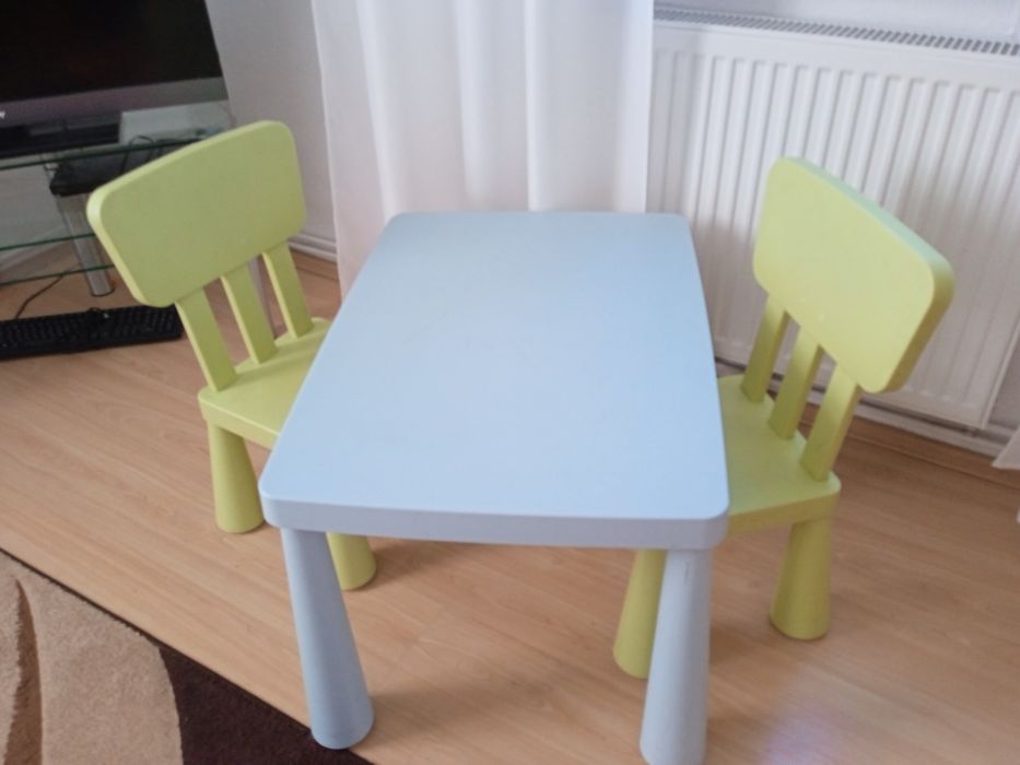 Stolik i 2 krzesła z Ikei