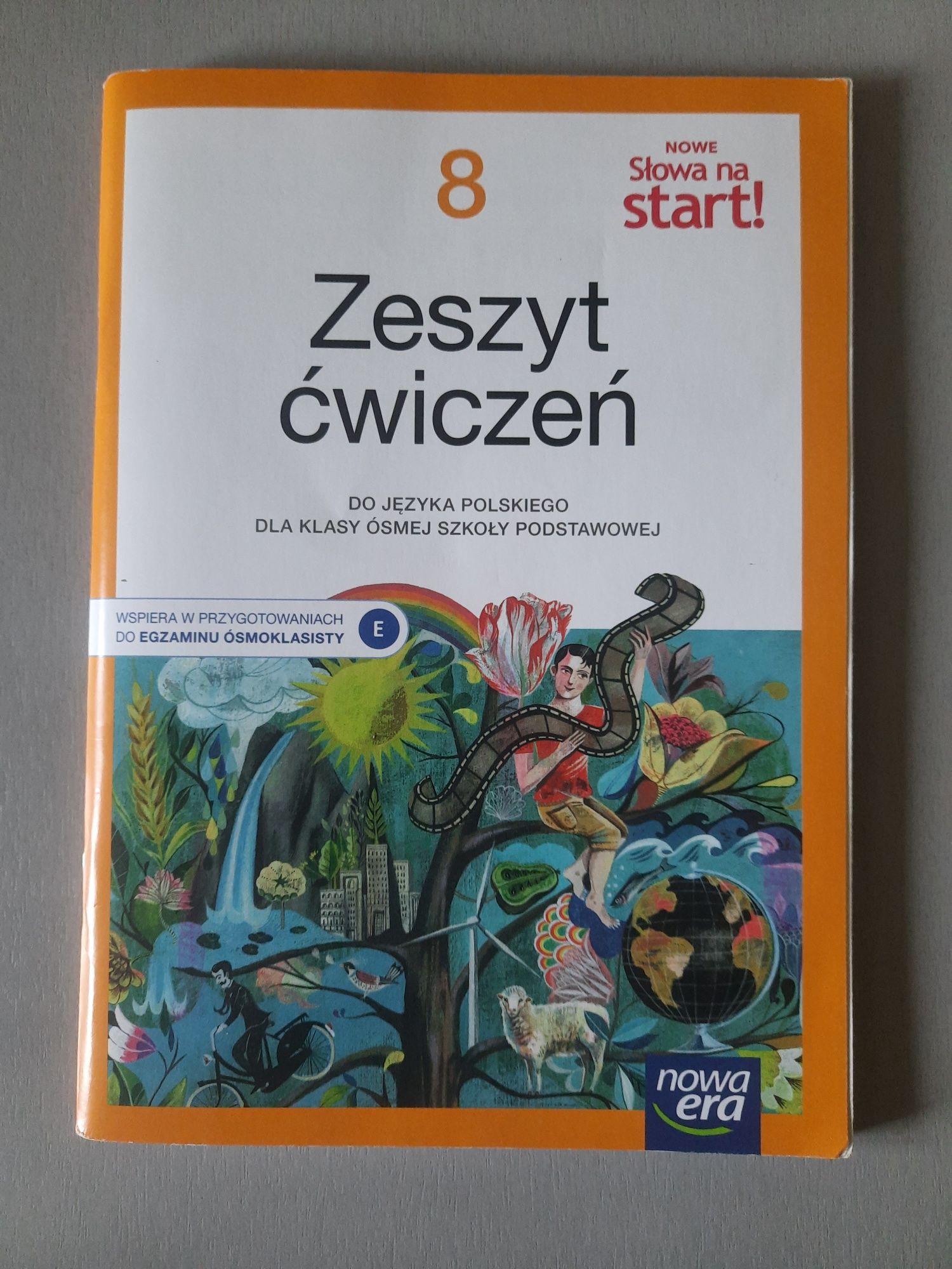 Język polski klasa 8 ćwiczenia Słowa na start Nowa era