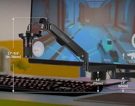 Uchwyt Biurkowy Neewer MS002 Ramieniem Mikrofonowym Obrotowy Wysięgnik