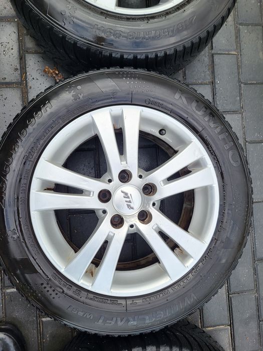 Alufelgi 5x112 16' opony zimowe 215/60/16