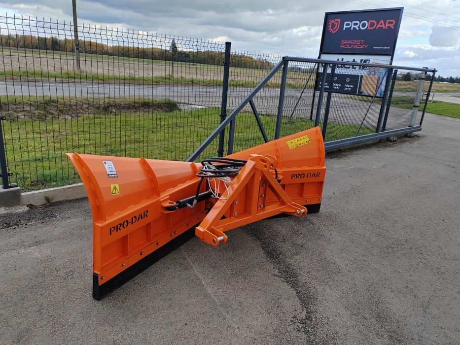 Pług do śniegu śnieżny 2.5m łamany typu V