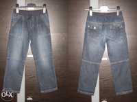 Spodnie jeans, 8-9lat, 128-134cm, GEORGE, jak NOWE!