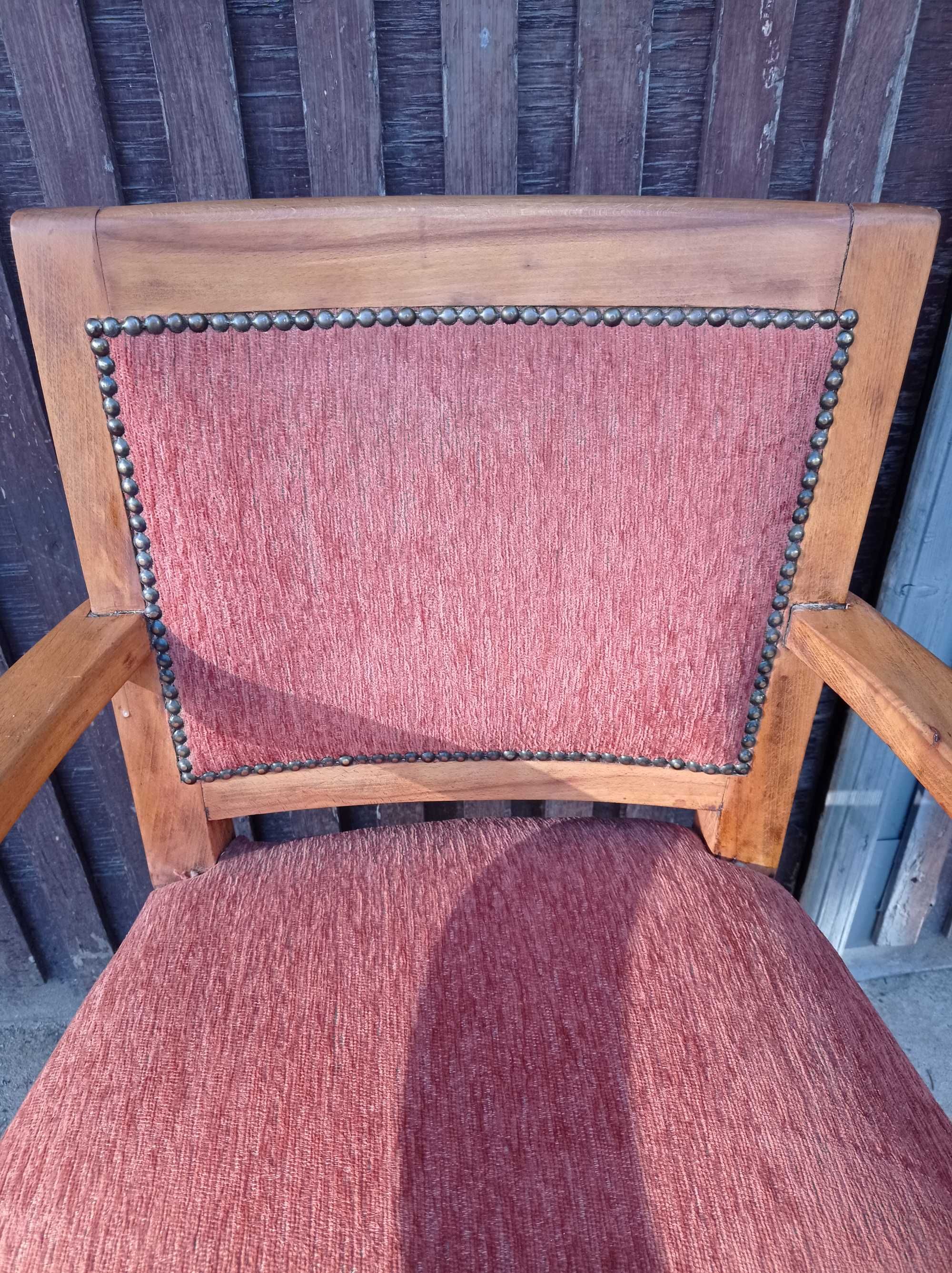 Fotel rustykalny bukowy
