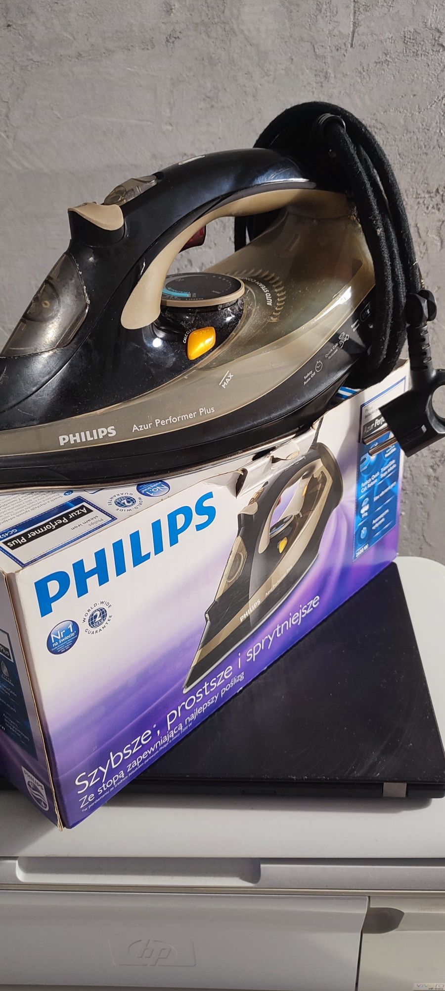 Żelazko Philips Azur performer plus uszkodzone