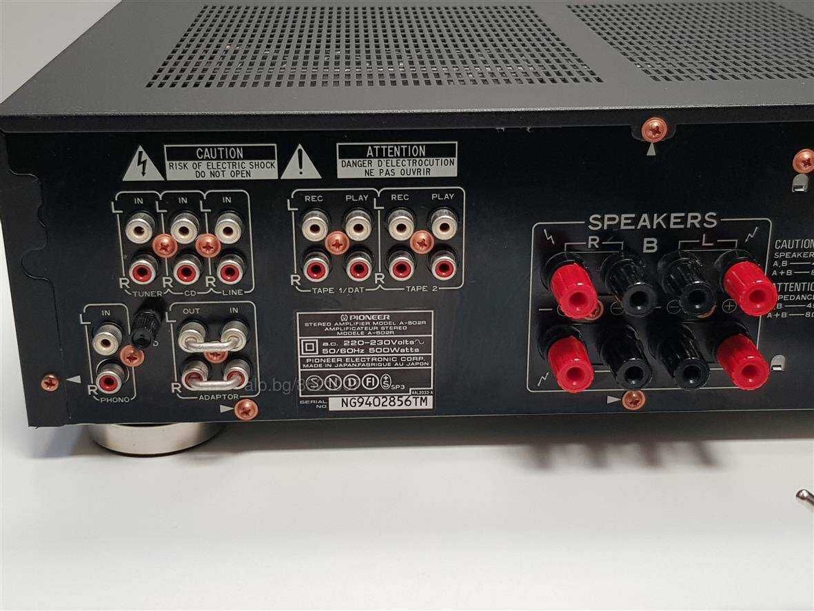 Amplificador PIONEER-A-502R