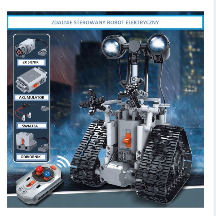 Robot Technique 408 części pilot