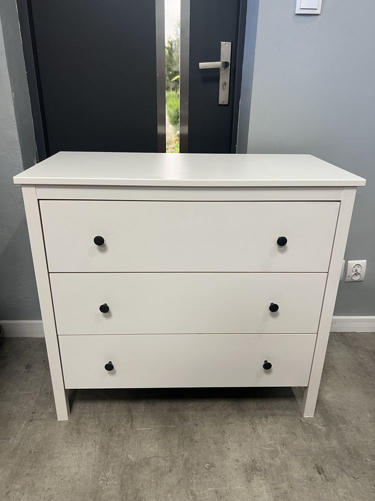 Komoda biała Ikea Koppang jak Hemnes