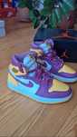Жіночі кросівки nike air jordan 1 , vietnam,  натуральна шкіра, unisex