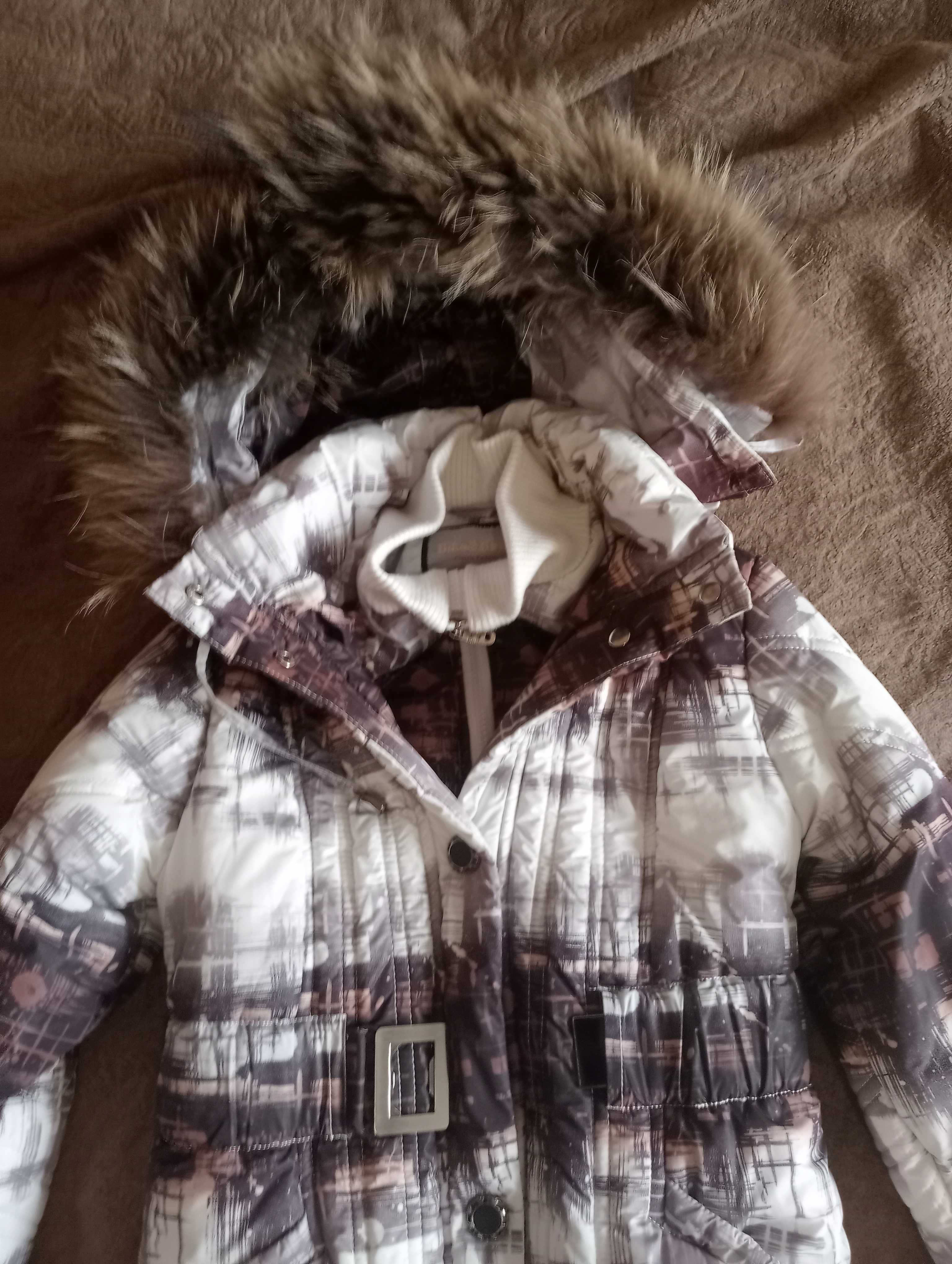 Зимняя курточка на девочку зимняя одежда детская