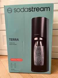 Saturator SodaStream Terra Czarny MegaPack