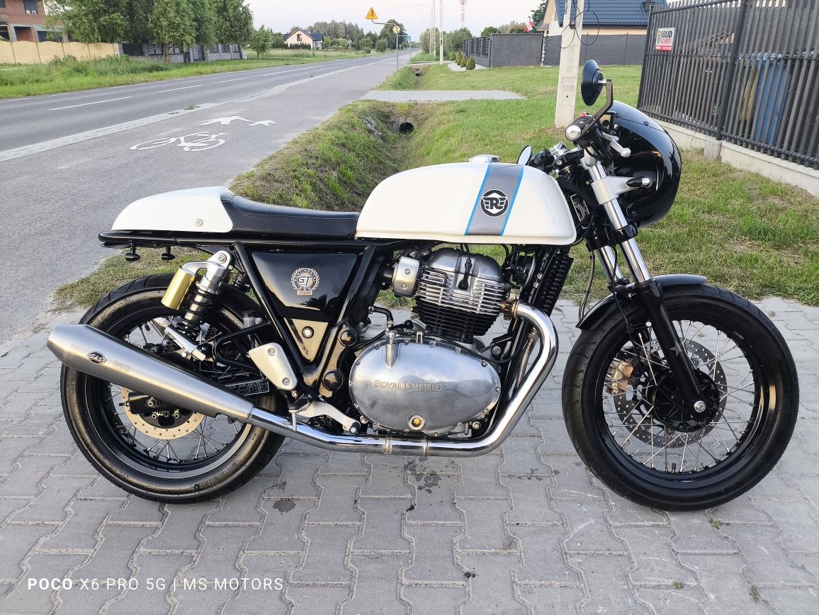 Royal Enfield 650 Continental 2020 rok A2  ABS dealny cafe racer