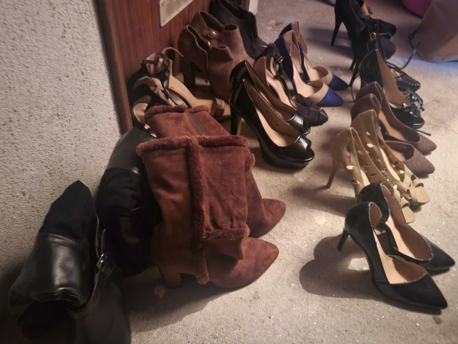 Lote de sapatos 38/39