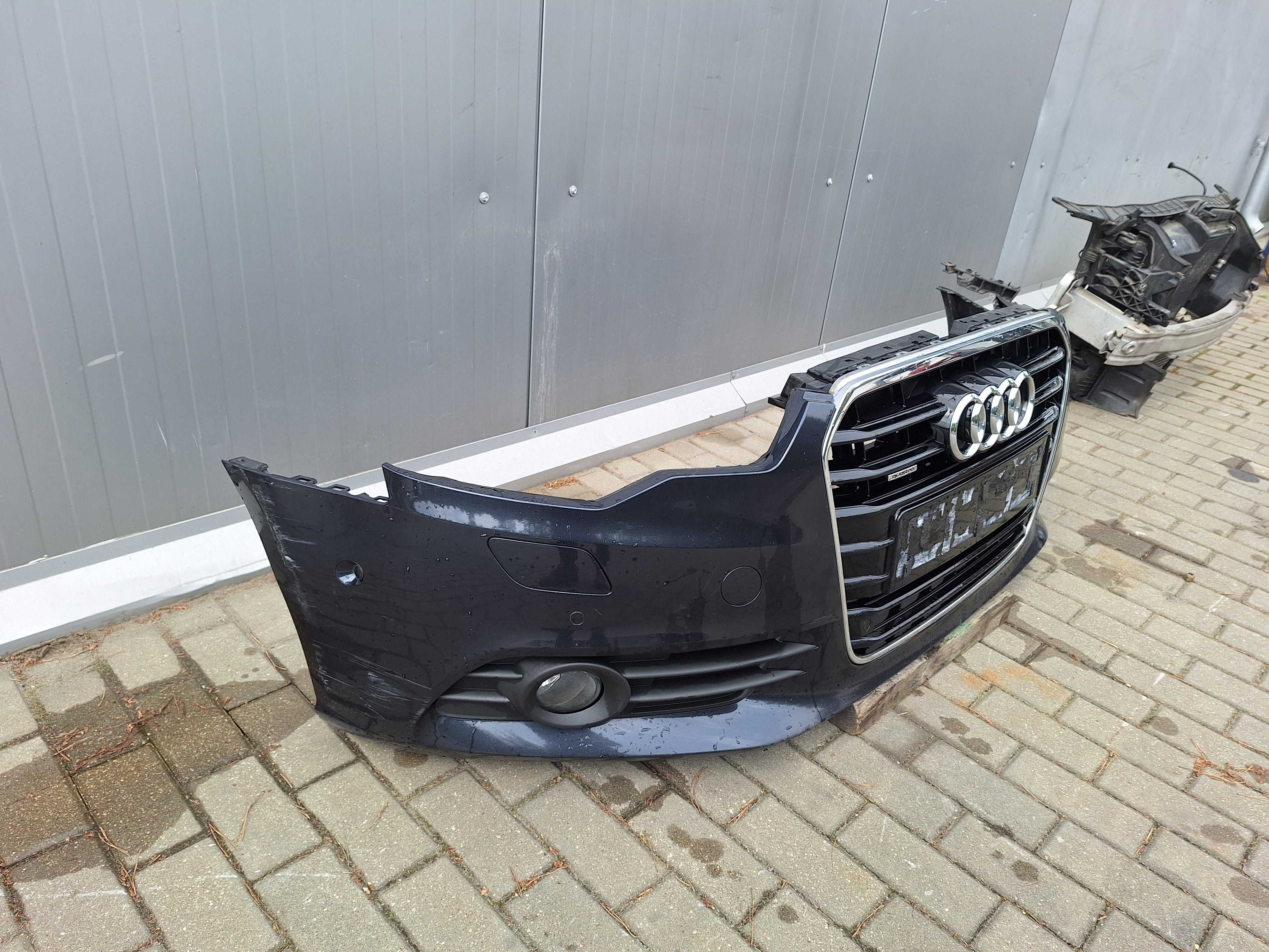 Zderzak przód audi a6 c7 6xpdc xenon LX5R  2012r