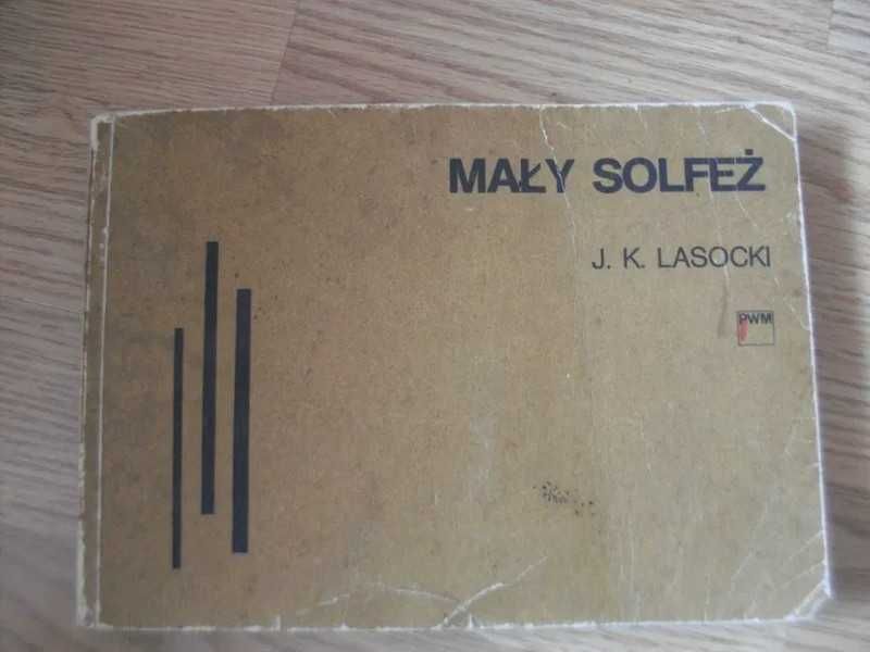książka nuty mały solfeż J.K. Lasocki