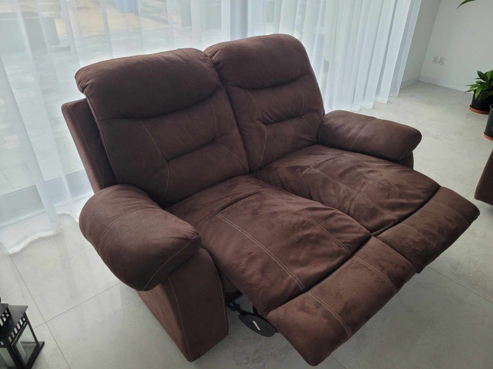 Sofa/kanapa salon RTV relax 2os+3os jak nowe.