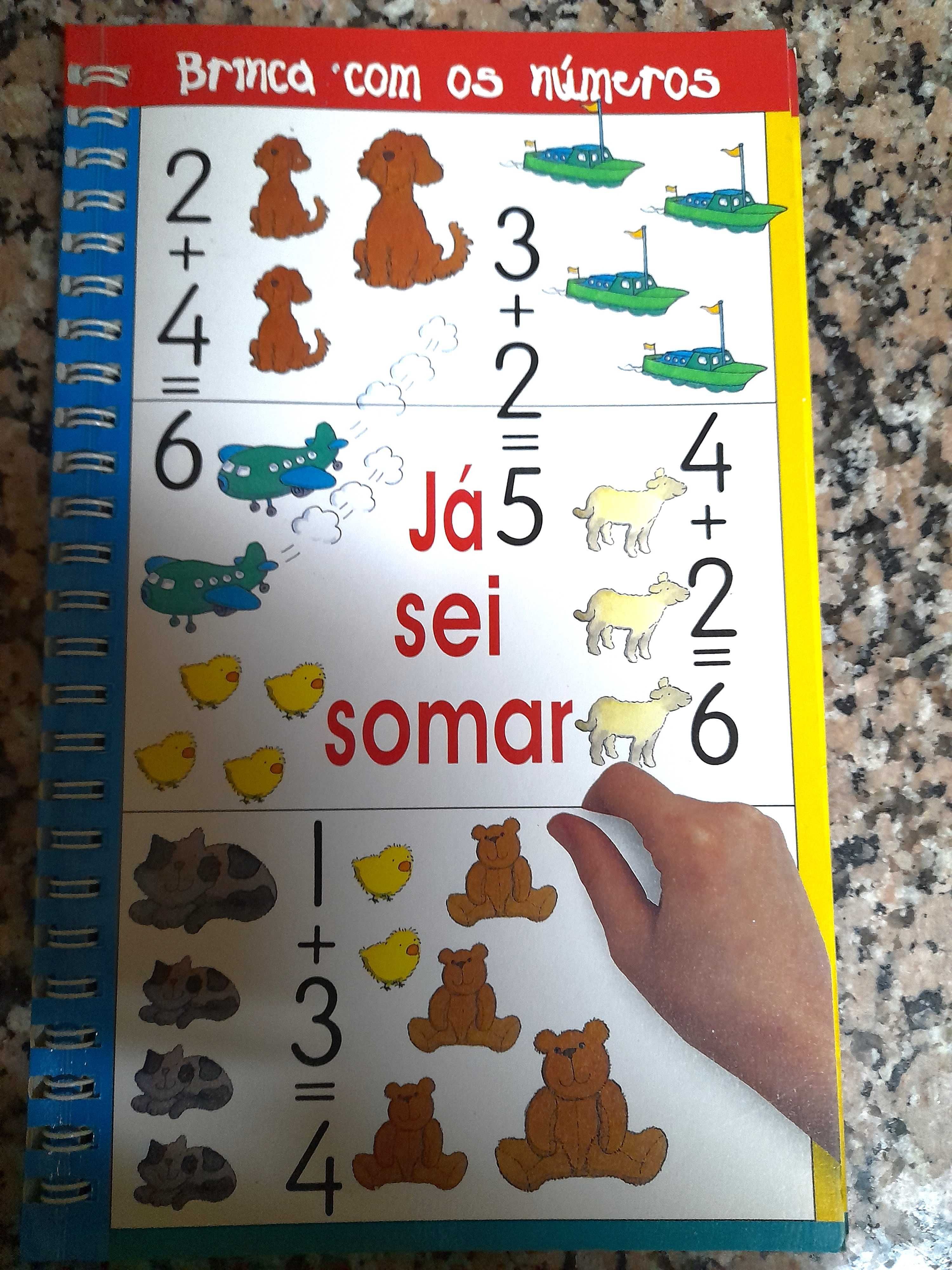 4 Livros: Já sei somar; subtrair; multiplicar e dividir