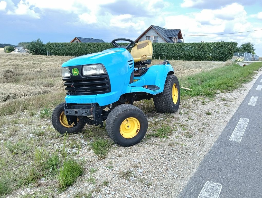 Traktorek kosiarka John Deere x740 wałek wom bez silnika  Fa VAT