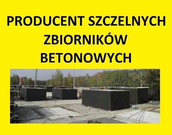 3,4,5,10,12m3 zbiorniki betonowe betonowy na szambo szamba deszczówkę