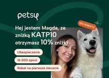 Magda, petsitter Petsy.pl - opieka od 35 zł, rabat 10% z kodem KATP10