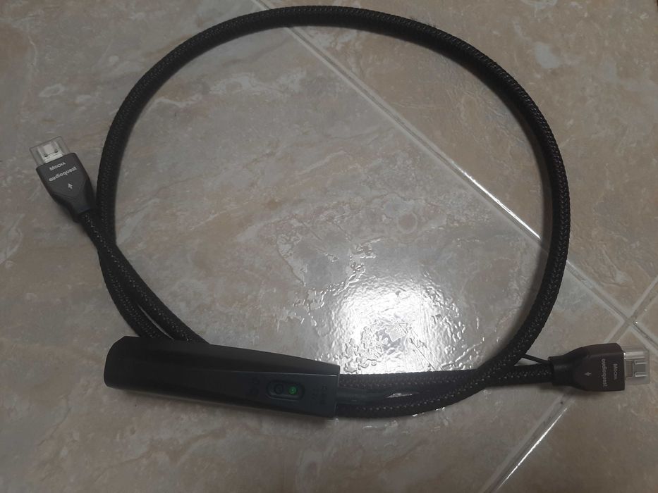 Audioquest Hdmi Mocha/Coffee 1m , e HDMI-1  de 12m