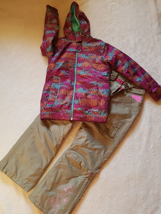 Kombinezon Wedze TCM zimowy narciarski kurtka spodnie  S/36/164/170 cm