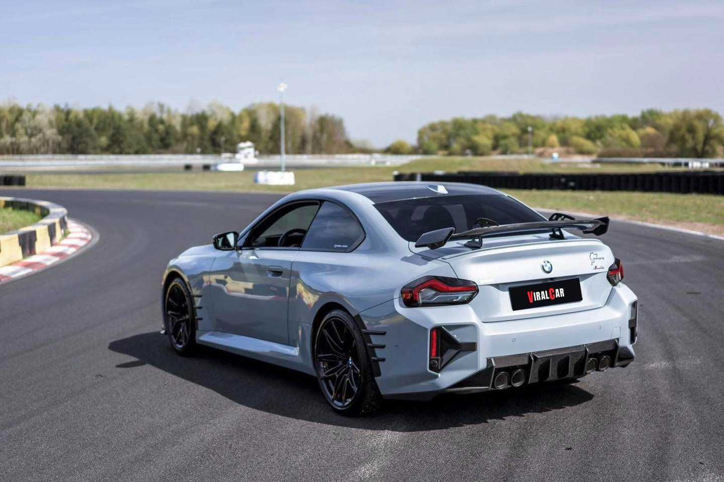 Canardsy Lotki Dokładki Splitterki KOMPLET BMW M2 G87 CARBON