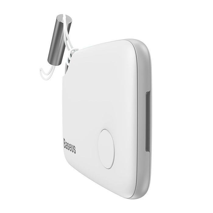 Lokalizator Bluetooth Baseus T2 Klucze Portfel Anti-Lost Biały